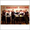 Galeria zdjęć: I Powiatowy Festiwal Piosenki Biesiadnej. Link otwiera powiększoną wersję zdjęcia.