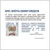 Galeria zdjęć: Apel Wójta. Link otwiera powiększoną wersję zdjęcia.