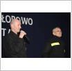 Galeria zdjęć: Powitanie nowego samochodu ratowniczo-gaśniczego w Chłopowie. Link otwiera powiększoną wersję zdjęcia.