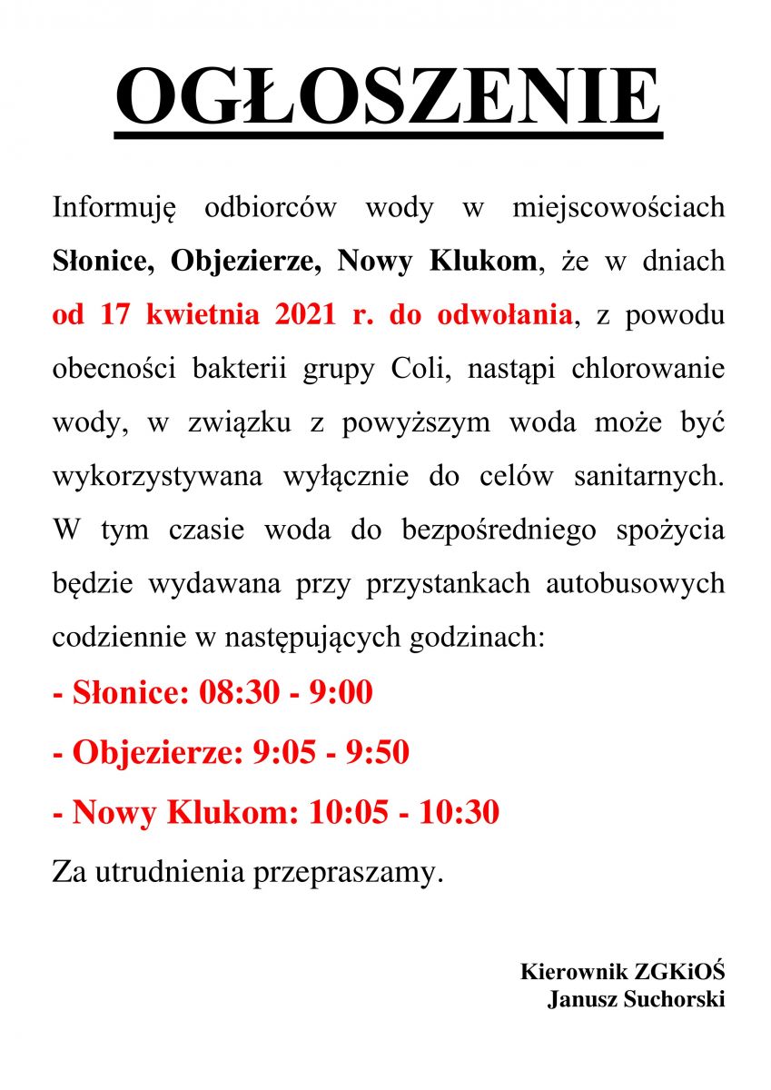 ogloszeniewoda