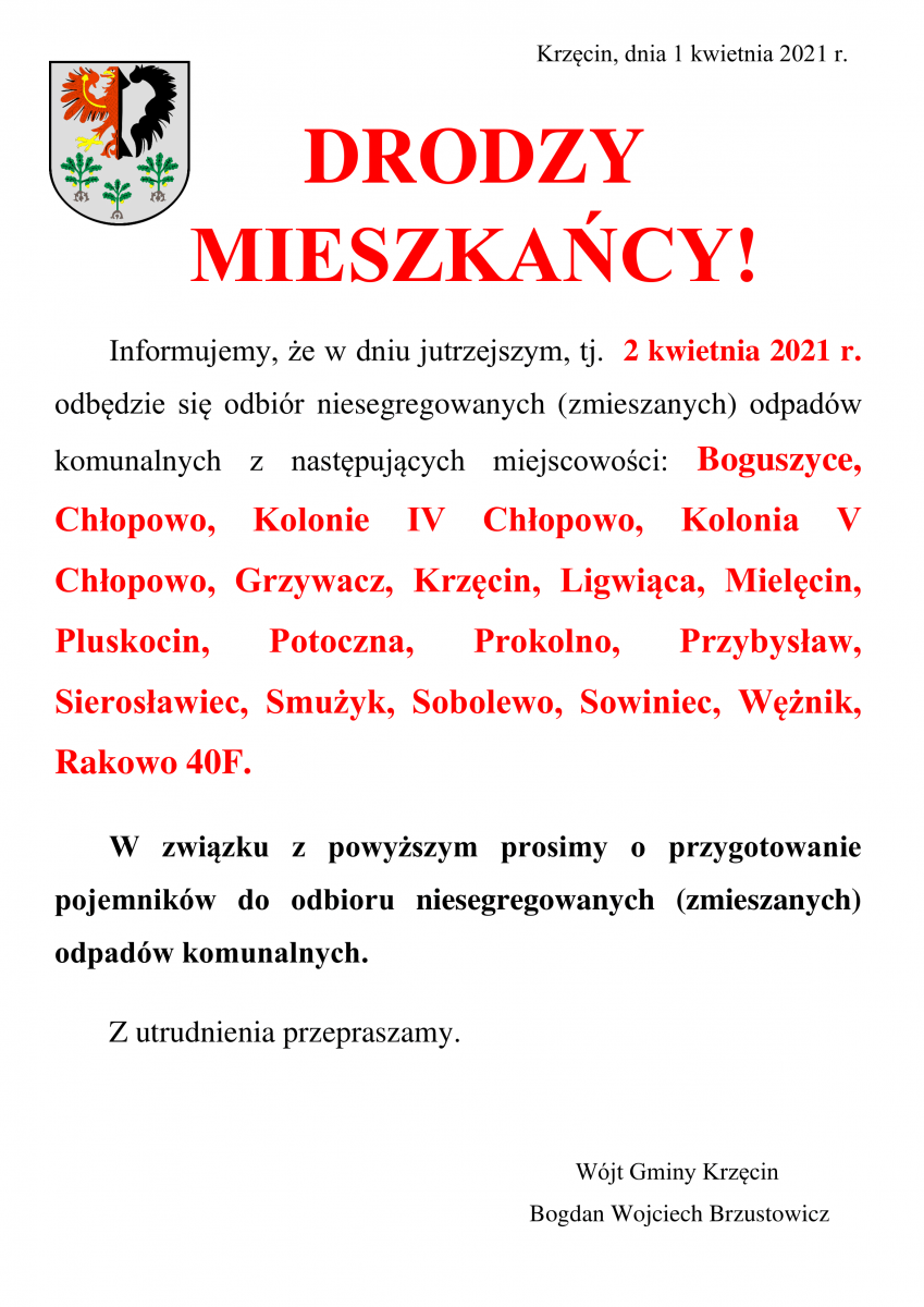 ogloszenie