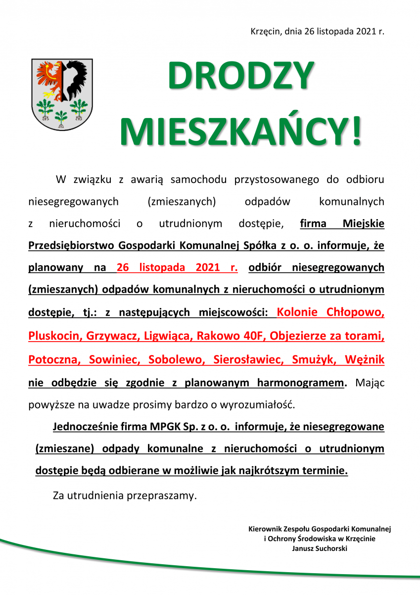 ogloszenie