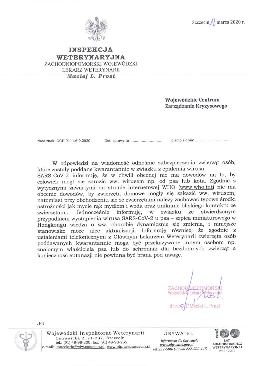 inspekcja weterynaryjna