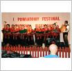 Galeria zdjęć: I Powiatowy Festiwal Piosenki Biesiadnej. Link otwiera powiększoną wersję zdjęcia.