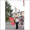Galeria zdjęć: Uroczyste poświęcenie i przekazanie pojazdu pożarniczego ratowniczo-gaśniczego. Link otwiera powiększoną wersję zdjęcia.
