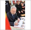 Galeria zdjęć: Uroczyste poświęcenie i przekazanie pojazdu pożarniczego ratowniczo-gaśniczego. Link otwiera powiększoną wersję zdjęcia.