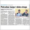 Galeria zdjęć: O Gminie Krzęcin na łamach Kuriera Szczecińskiego. Link otwiera powiększoną wersję zdjęcia.