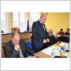 Galeria zdjęć:  IX SESJA RADY GMINY. Link otwiera powiększoną wersję zdjęcia.