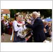Galeria zdjęć: Korowód i obrzęd dożynkowy. Link otwiera powiększoną wersję zdjęcia.