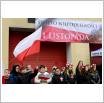 Galeria zdjęć: Happening Niepodległościowy. Link otwiera powiększoną wersję zdjęcia.