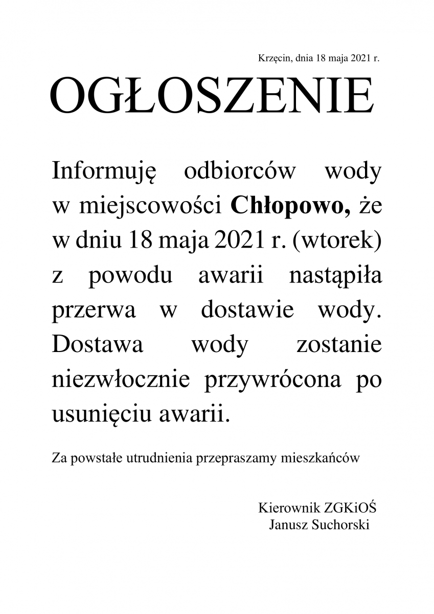 wodachlopowo