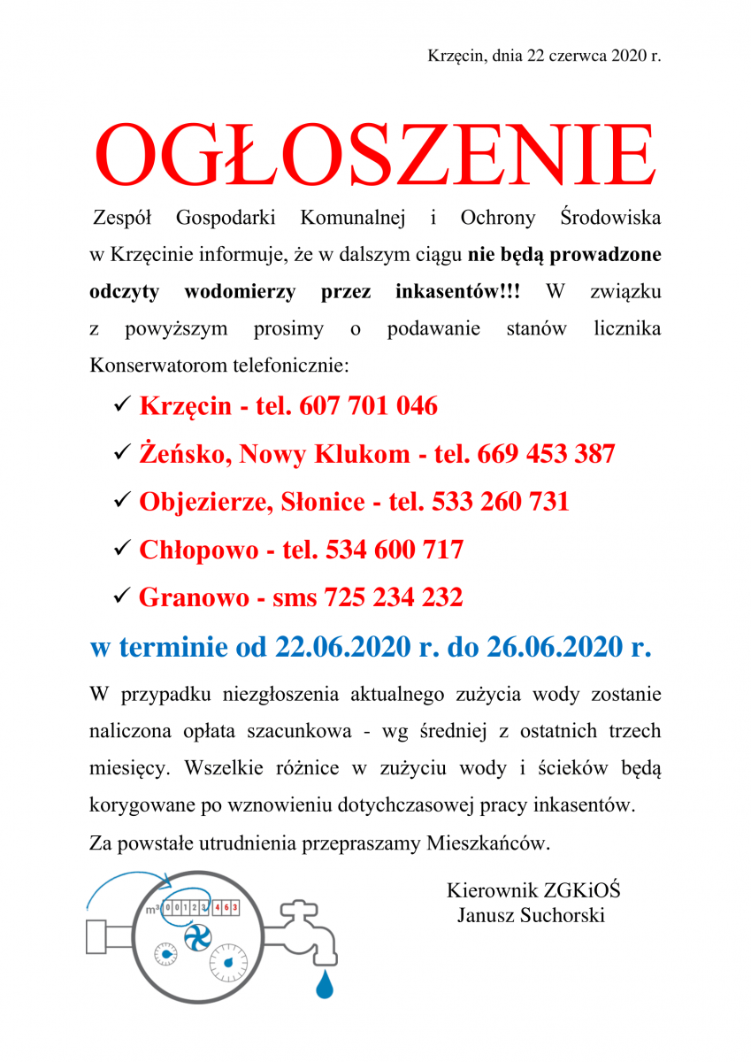 ogłoszenie