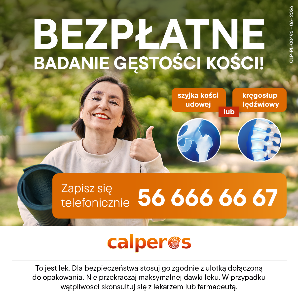 Zdjęcie: Bezpłatne badanie kości