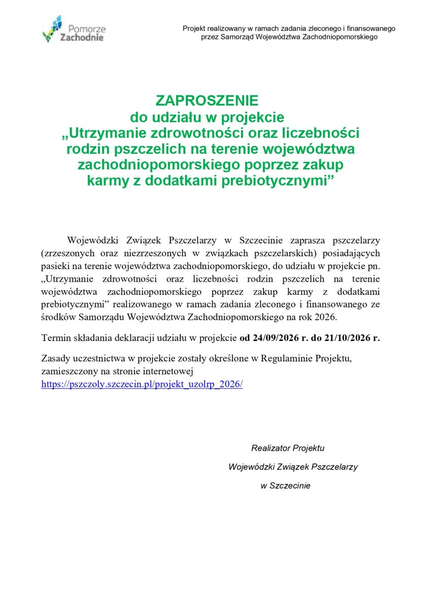 Zdjęcie: Utrzymanie zdrowotności rodzin pszczelich