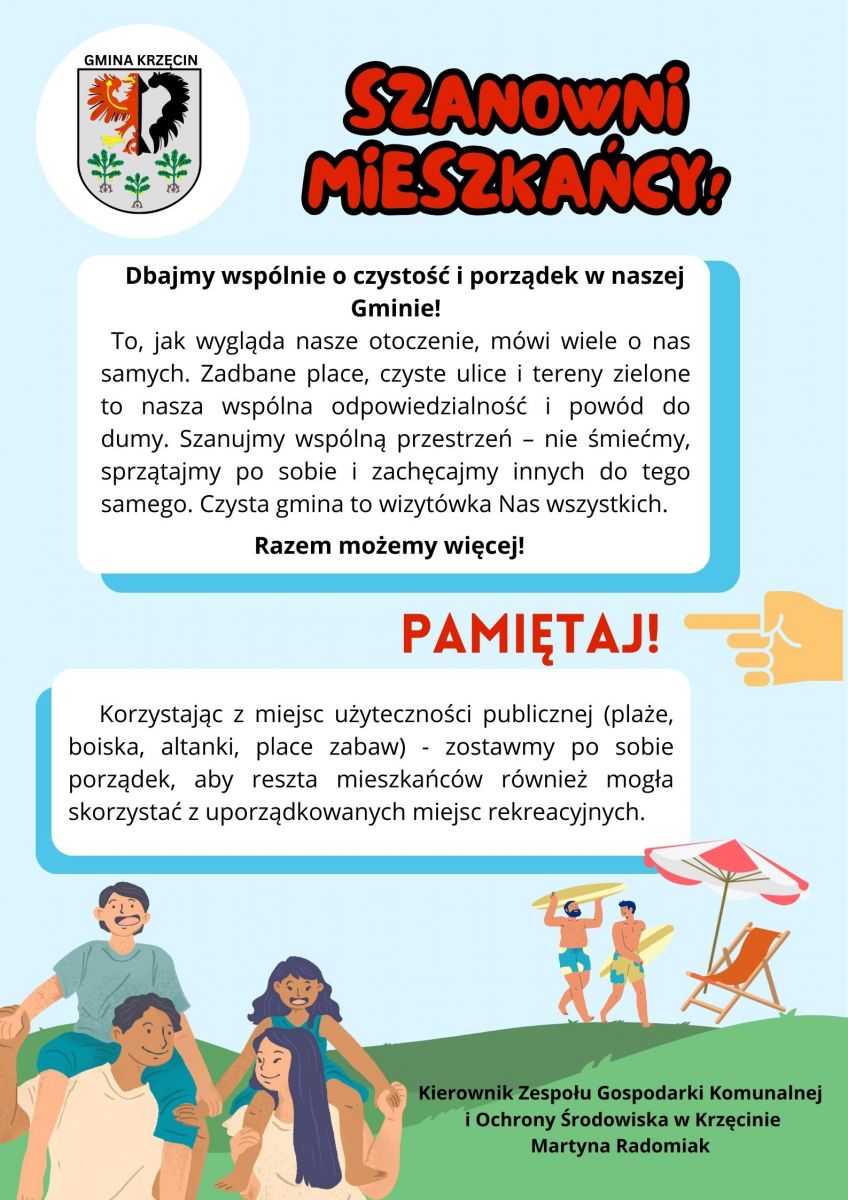 Dbamy wspólnie o czystość