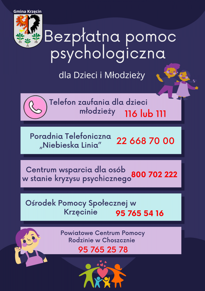Bezpłatna pomoc psychologiczna