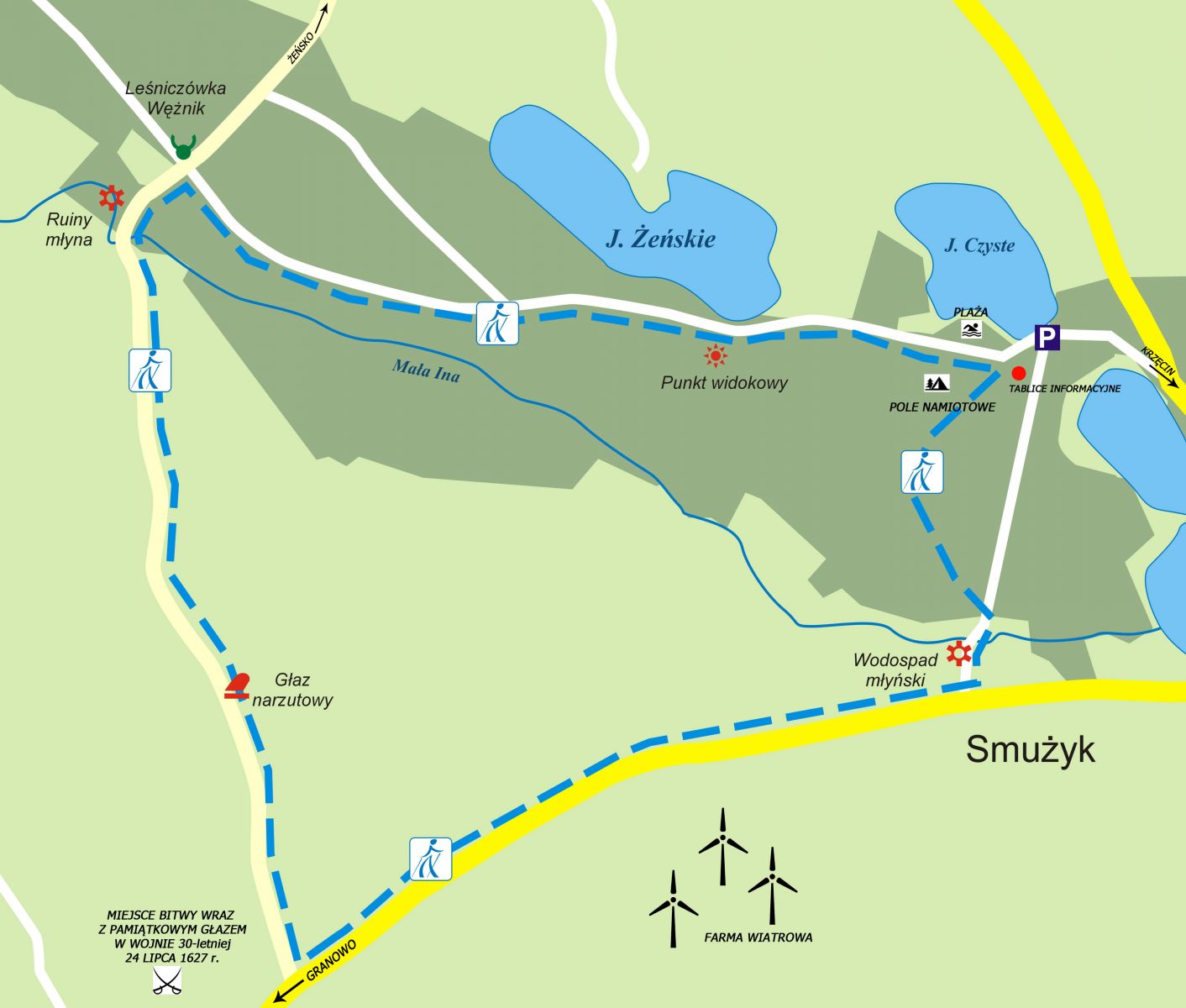 Mapa - trasa 1